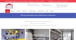 Desktop Screenshot of ceamoveis.com.br